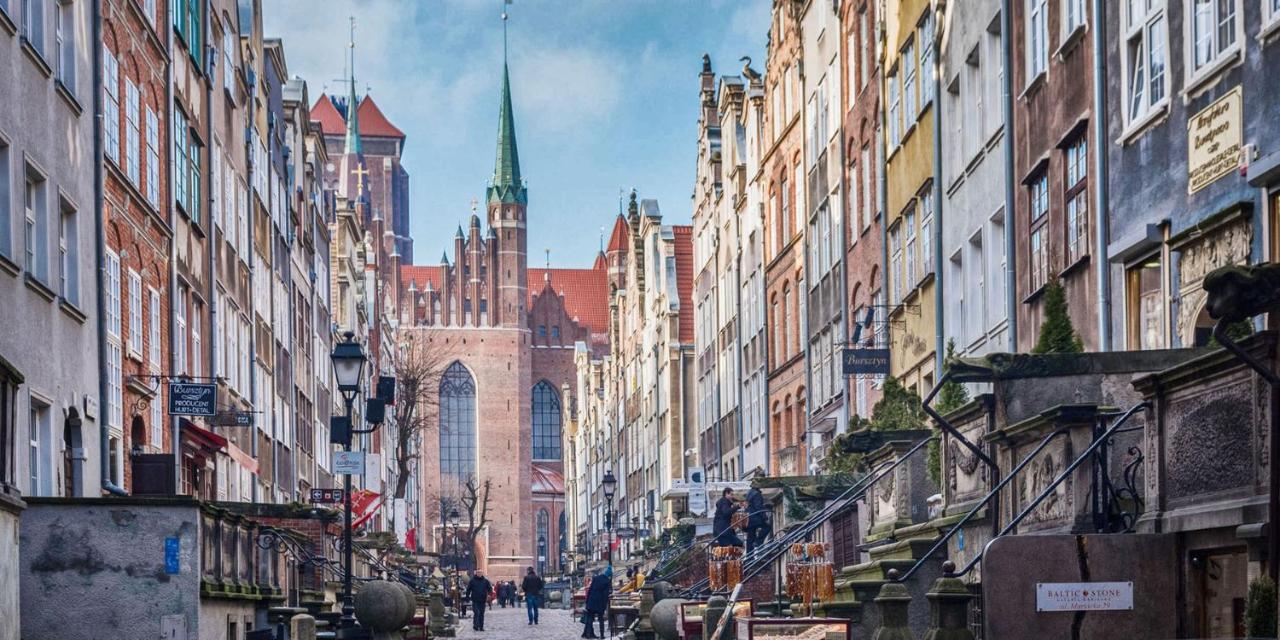 Apartament Gdansk Przy Sercu Starowki Calkowicie Nowy 2021, Beautiful Apartment In The Old Town Bulit 2021 Buitenkant foto